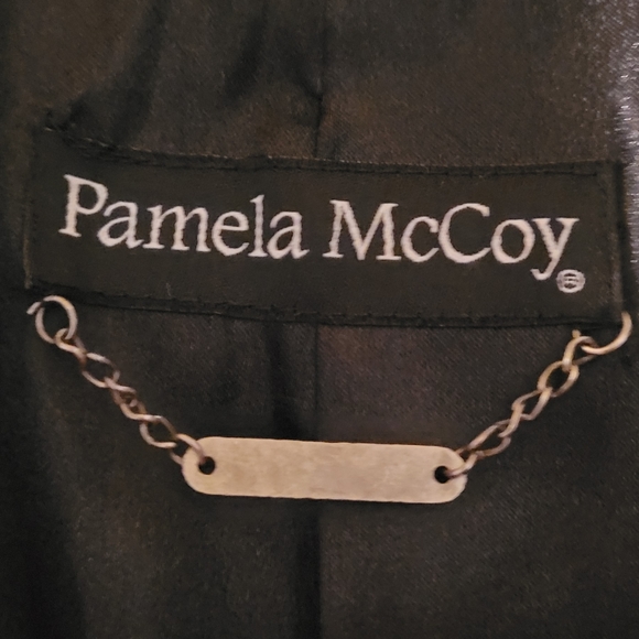 LEATHER JACKET, PAMELA MCCOY, BLACK - Picture 4 of 7